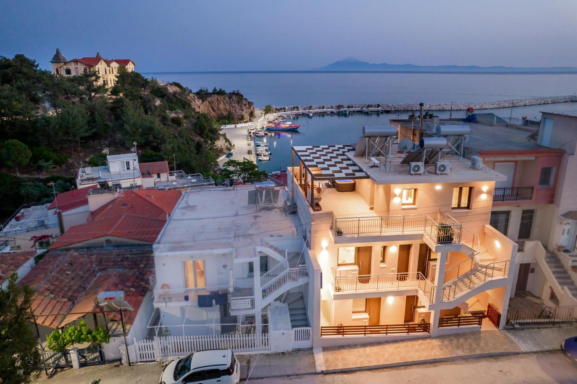 Vela Bianca Suites Limenária Kültér fotó