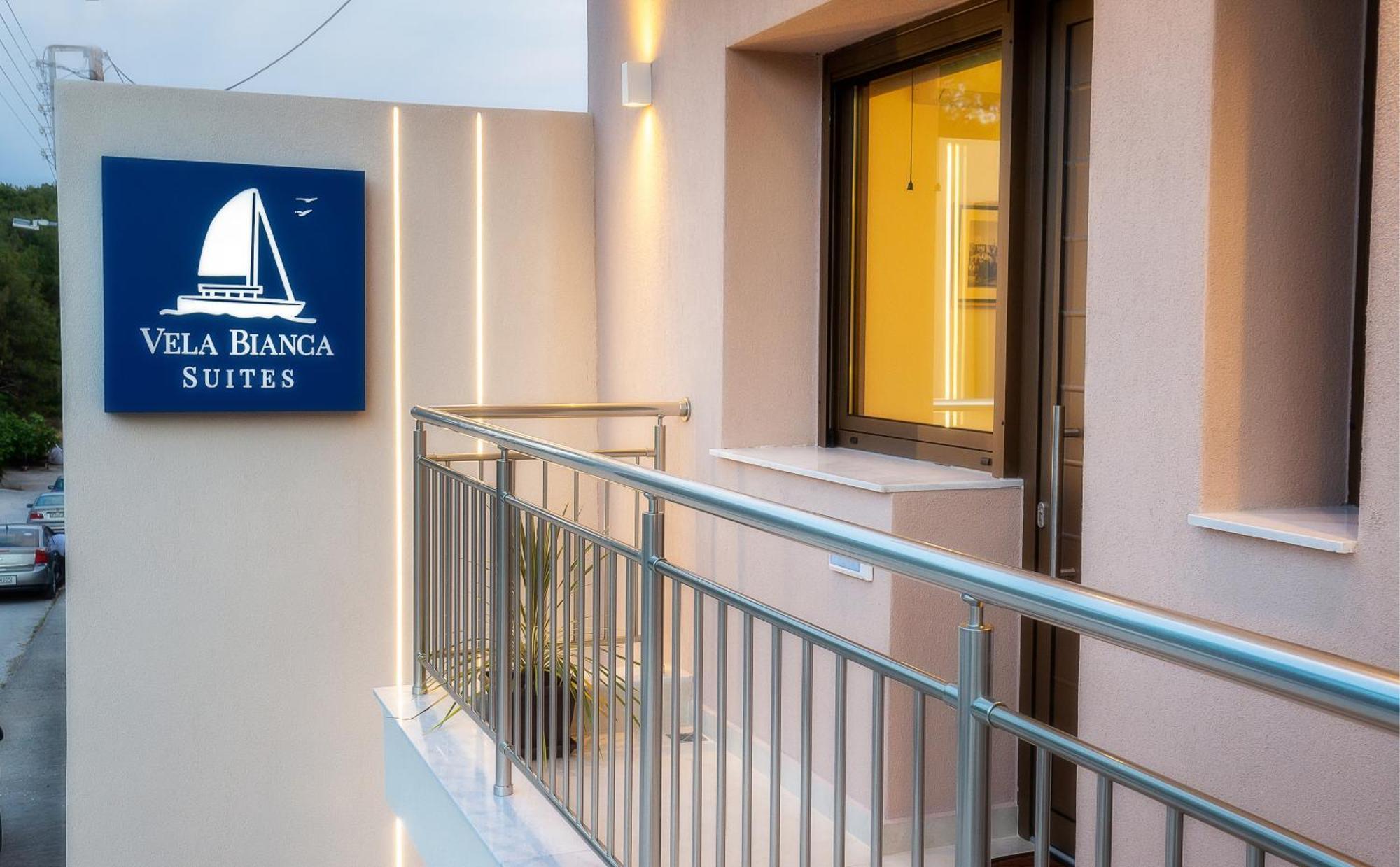 Vela Bianca Suites Limenária Kültér fotó