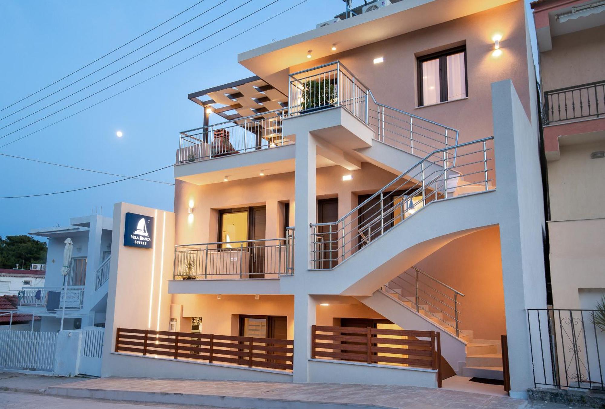 Vela Bianca Suites Limenária Kültér fotó