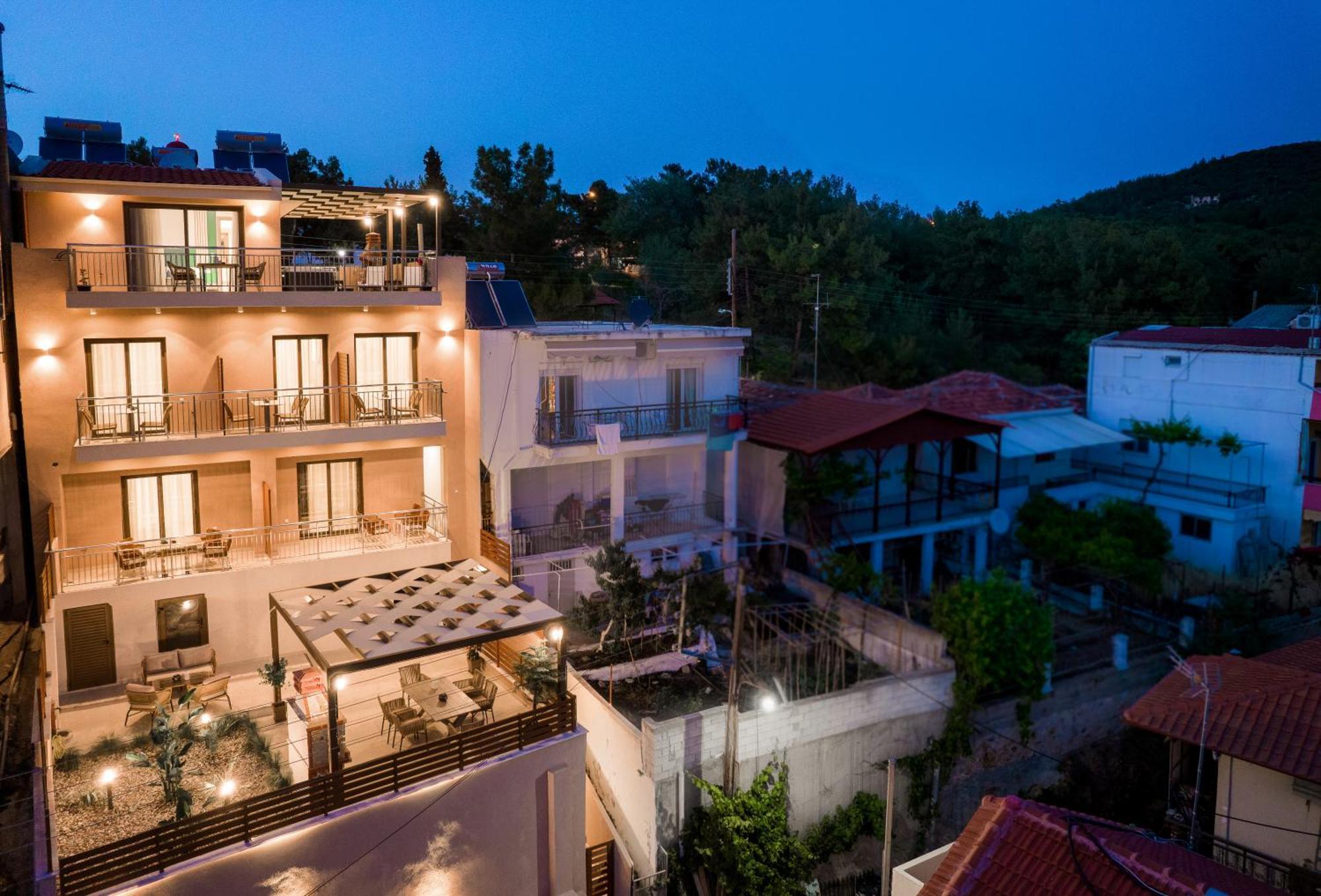 Vela Bianca Suites Limenária Kültér fotó