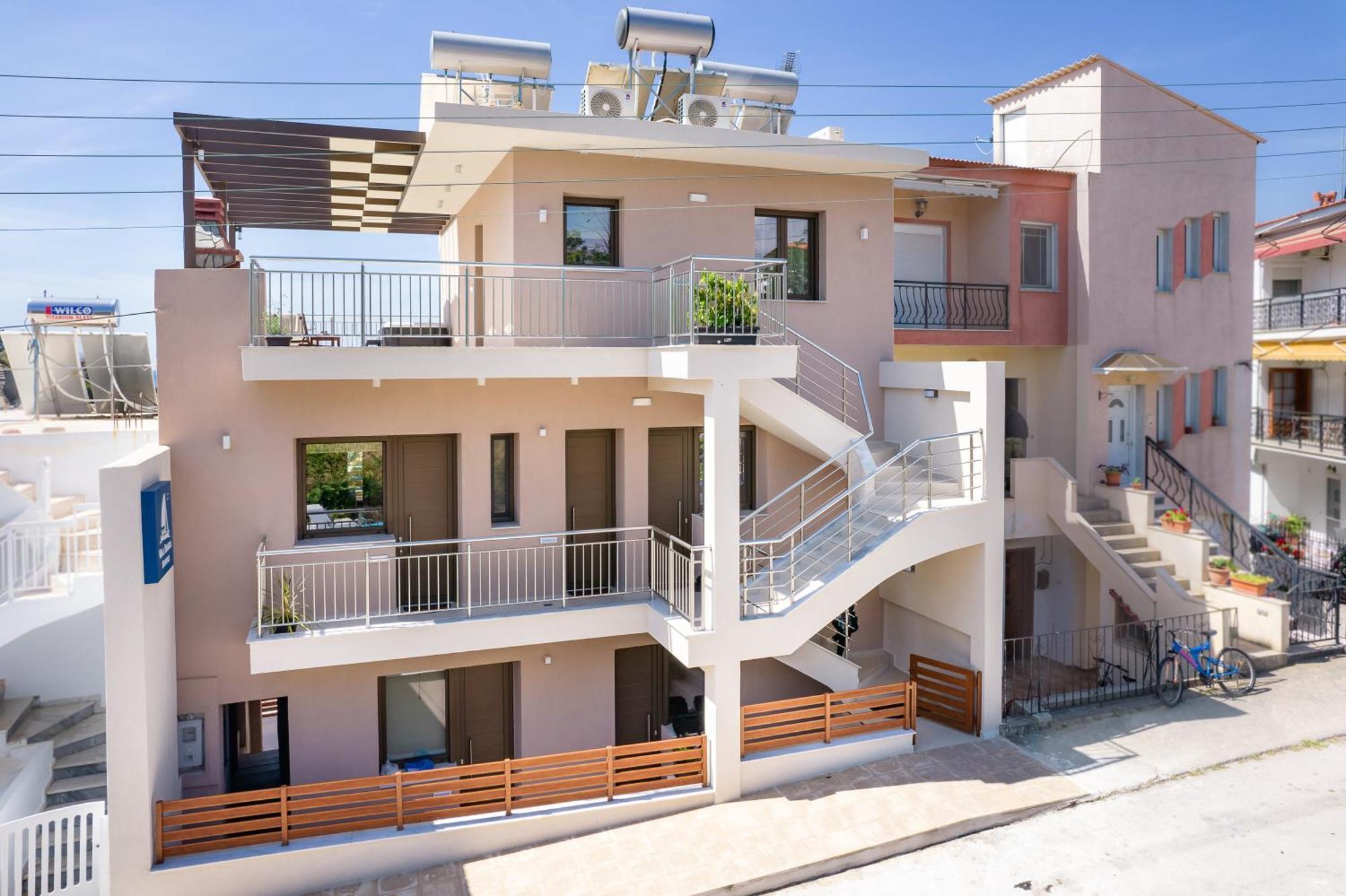 Vela Bianca Suites Limenária Kültér fotó