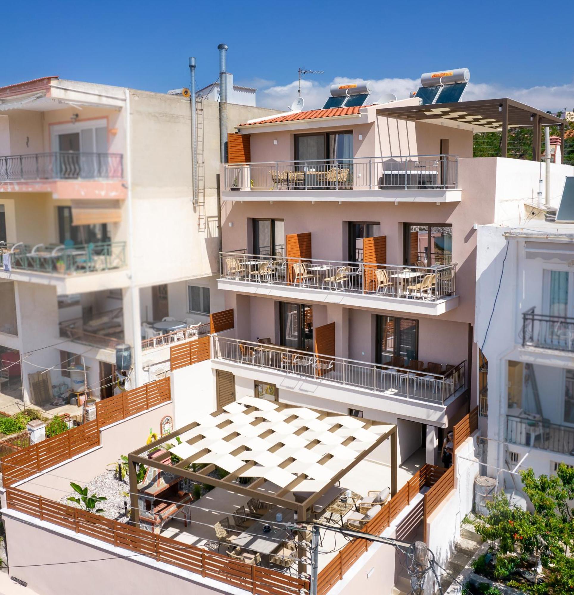 Vela Bianca Suites Limenária Kültér fotó