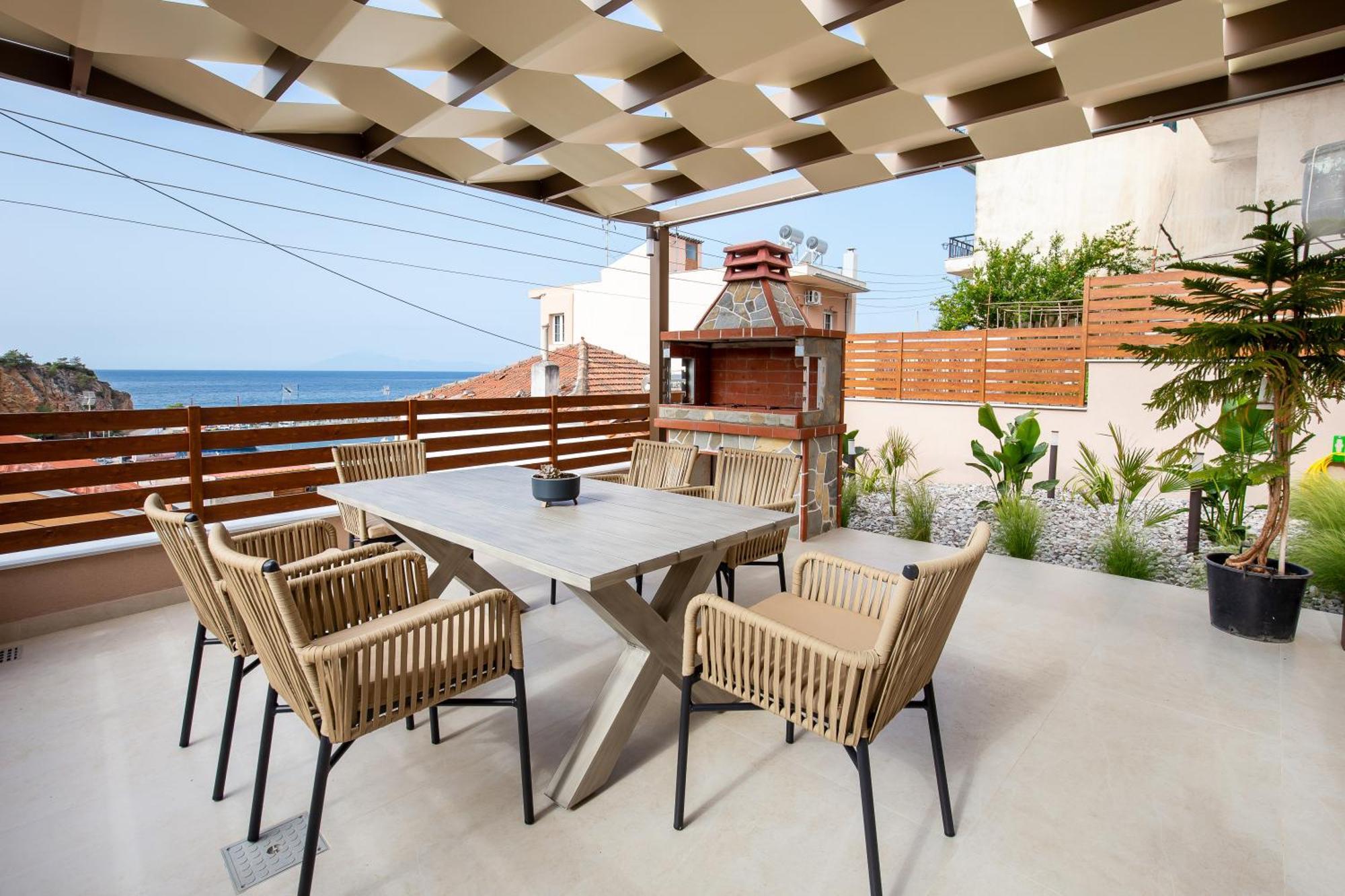Vela Bianca Suites Limenária Kültér fotó