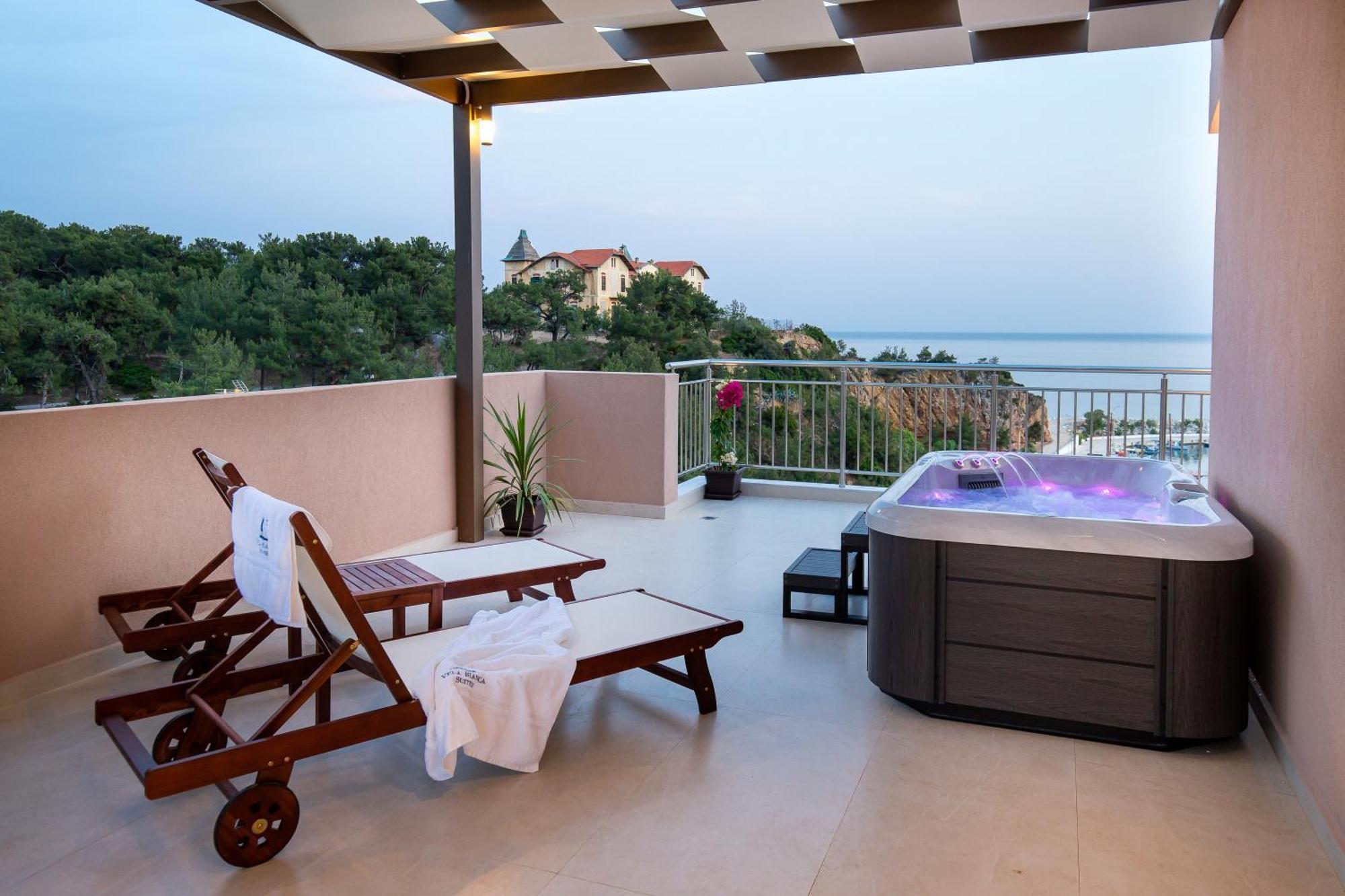 Vela Bianca Suites Limenária Kültér fotó